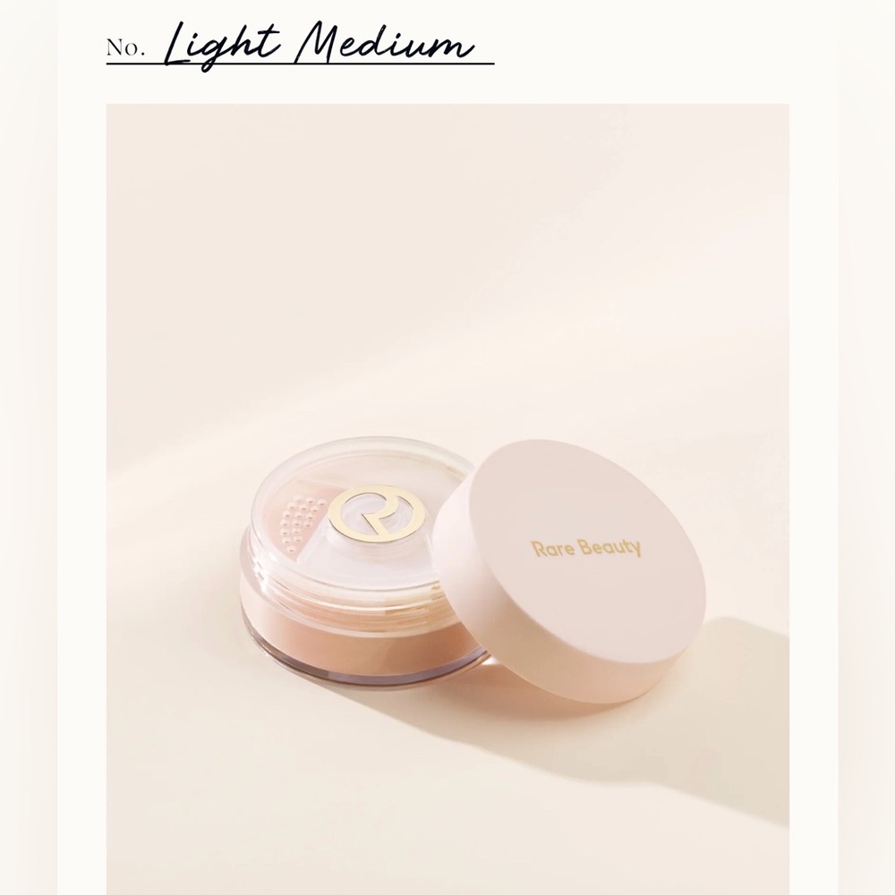 Always an Optimist Soft Radiance Setting Powder Rare Beauty Light Medium